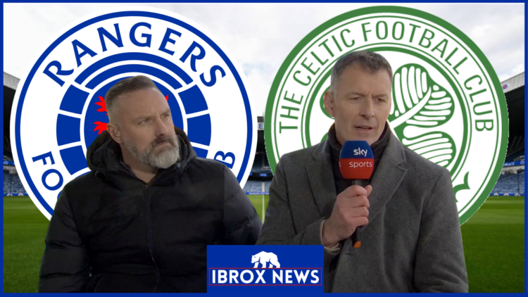 Kris Boyd, Chris Sutton, Rangers and Celtic crests