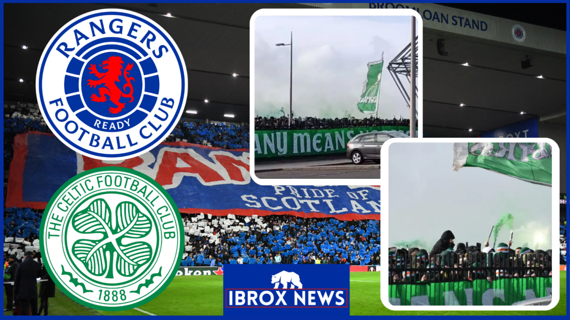 Rangers Celtic Old Firm derby fans