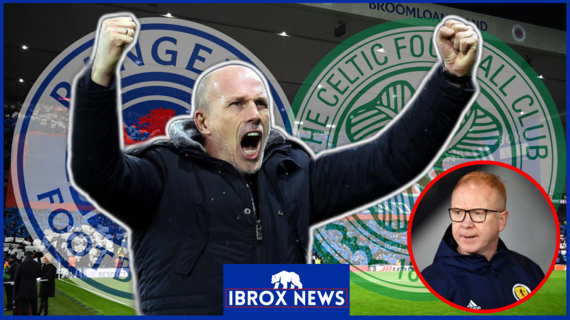 Rangers Celtic Philippe Clement Alex McLeish