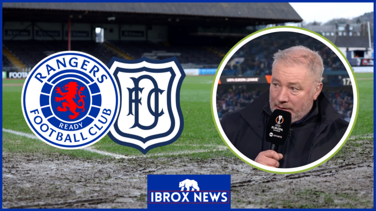 Rangers and Dundee crest, Ally McCoist