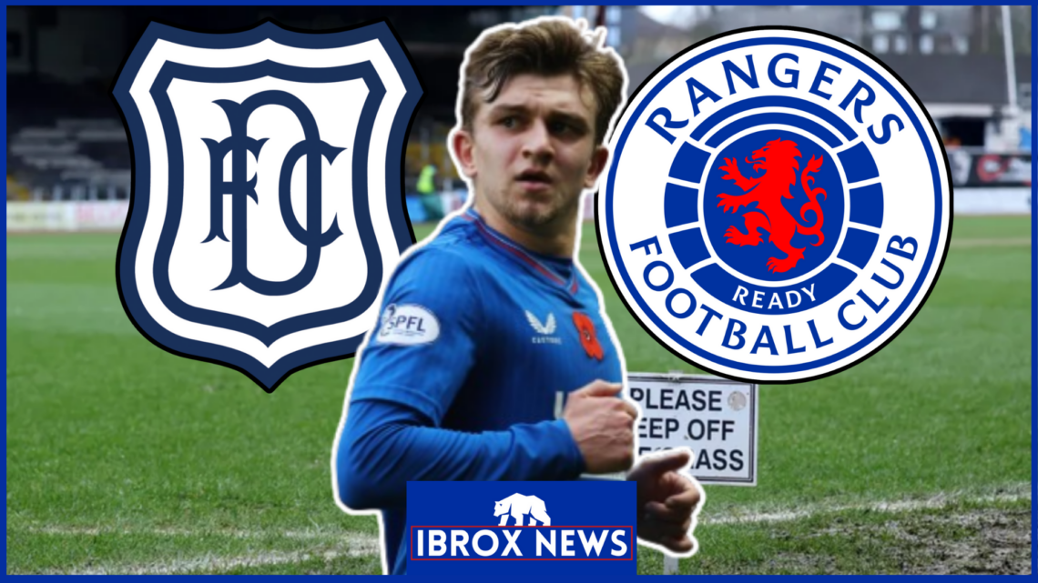 Rangers Dundee Dens Park Ridvan Yilmaz