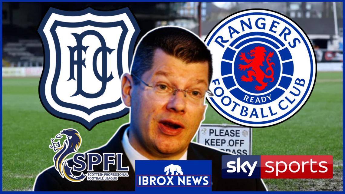 Rangers Dundee Dens Park SPFL Sky Sports Neil Doncaster