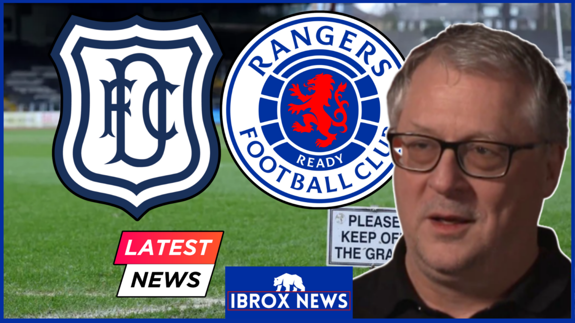 Rangers Dundee Dens Park Tom English latest news