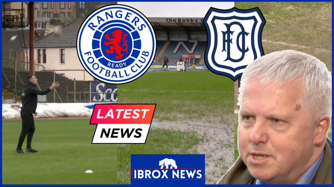 Rangers Dundee Eric Drysdale Dens Park latest news