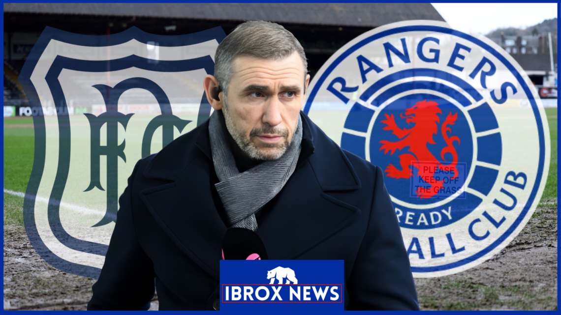 Rangers Dundee Martin Keown