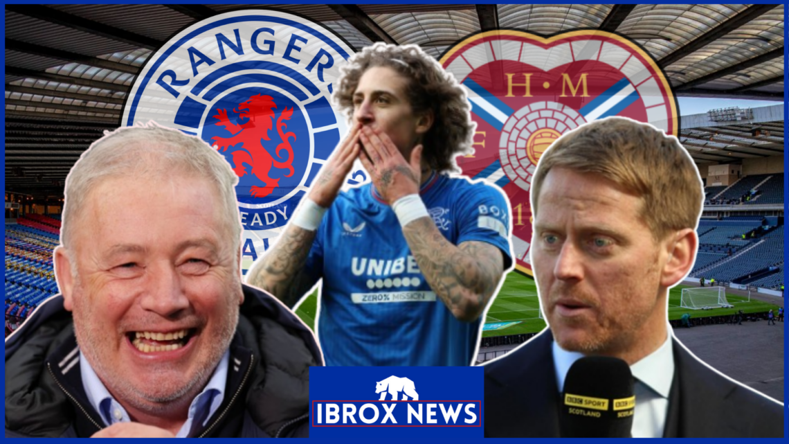Rangers Hearts Fabio Silva Ally McCoist Michael Stewart Hampden