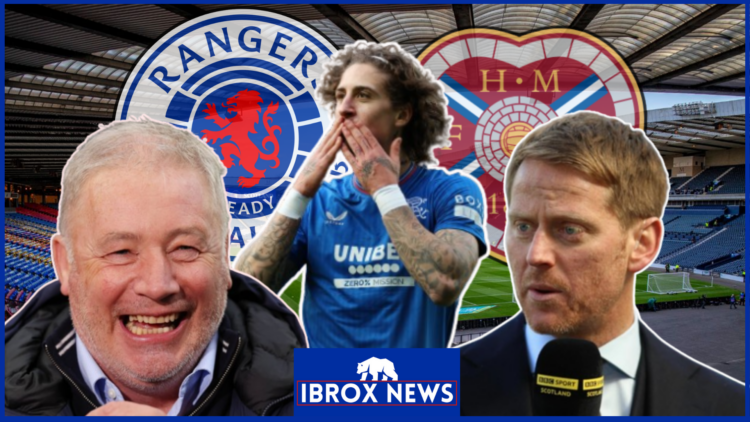 Rangers Hearts Fabio Silva Ally McCoist Michael Stewart Hampden