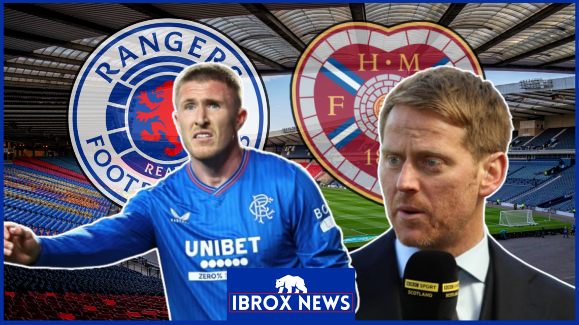 Rangers Hearts John Lundstram Michael Stewart Hampden