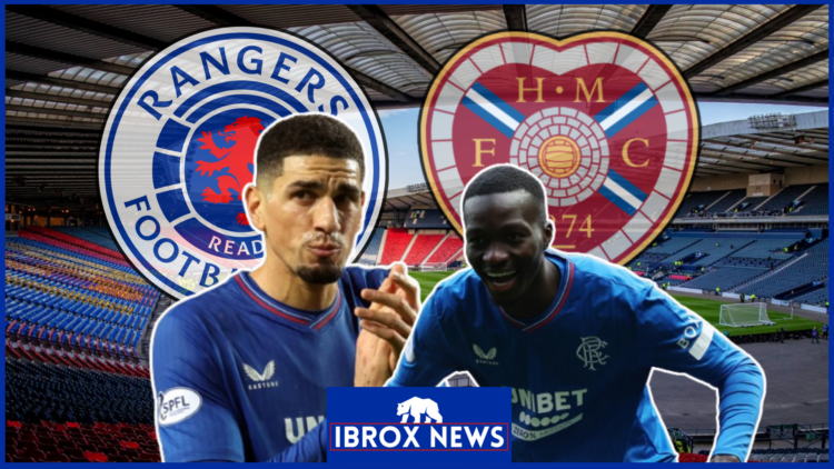 Rangers Hearts Leon Balogun Mohamed Diomande Hampden