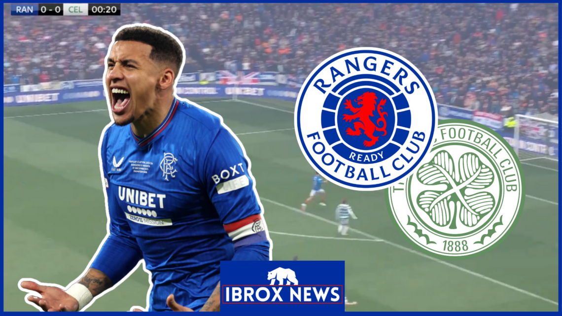 James Tavernier Rangers Celtic Ibrox