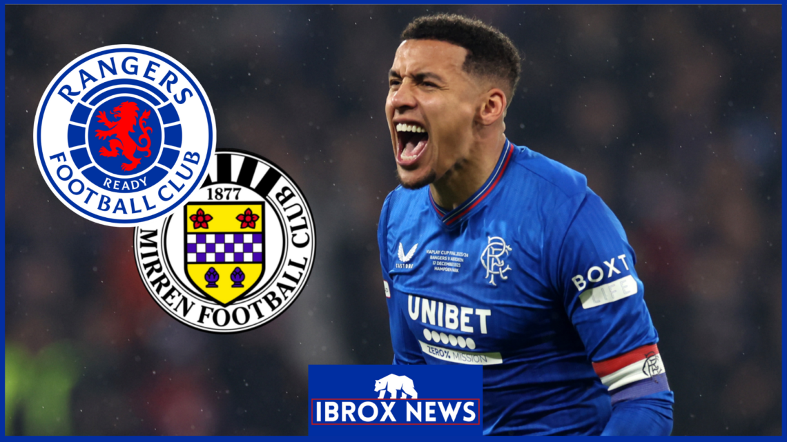 Rangers St Mirren James Tavernier