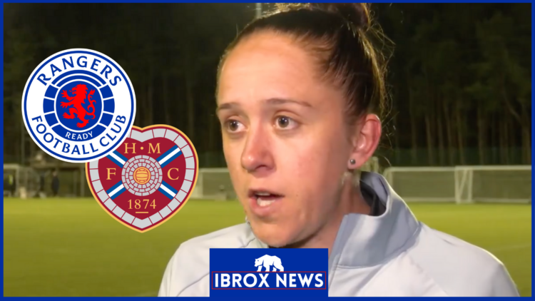 Rangers Hearts Jo Potter