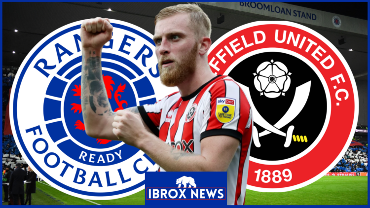 Rangers Sheffield United Oli McBurnie