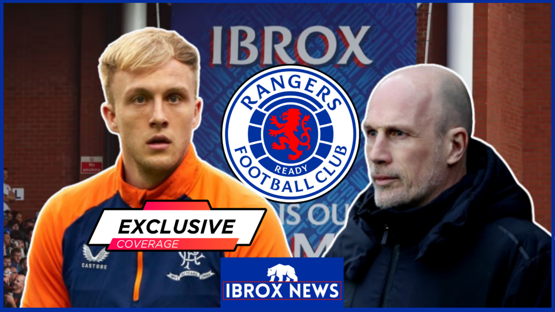 Robby McCrorie Philippe Clement Rangers exclusive