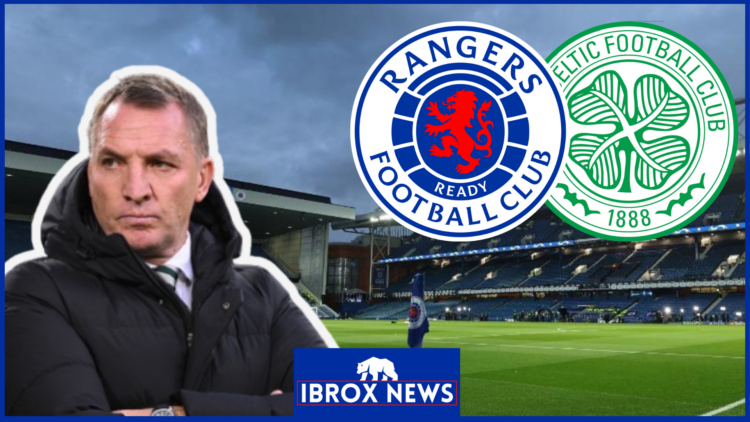 Brendan Rodgers, Celtic badge, Rangers badge