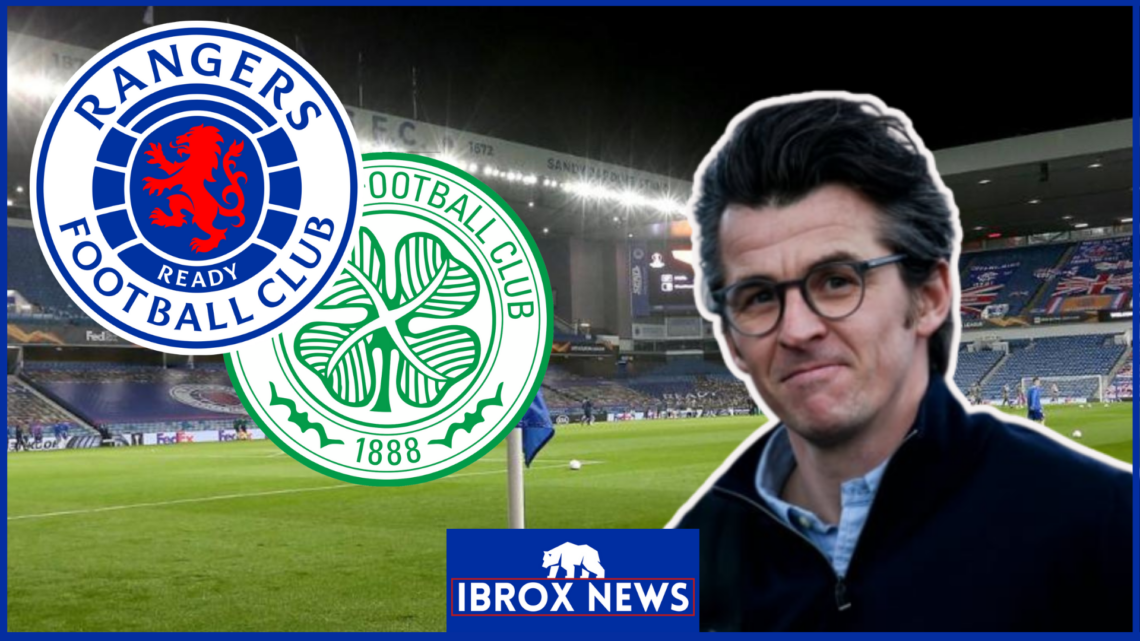 Rangers badge, Celtic badge, Joey Barton