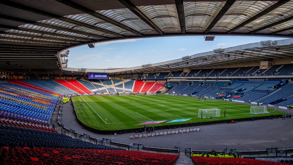 Hampden Park, home of Scottish football. Rangers