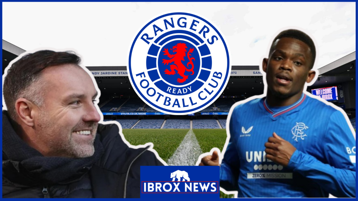 Kris Boyd, Rabbi Matondo, Rangers badge