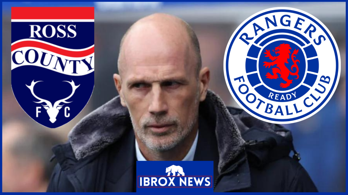 Ross County badge, Rangers badge, Philippe Clement