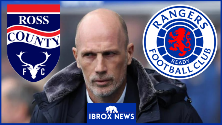 Ross County badge, Rangers badge, Philippe Clement