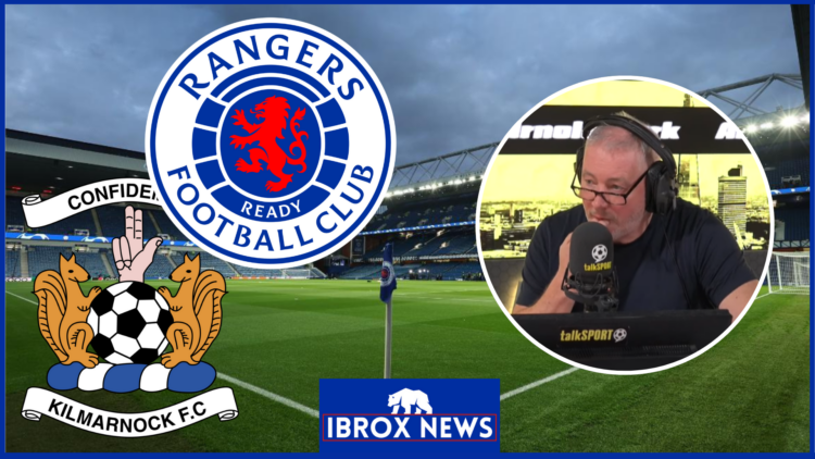 Ally McCoist, Rangers badge, Kilmarnock badge, Ibrox, talkSPORT