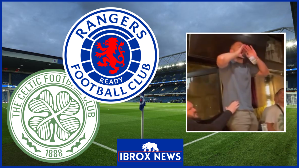 Cameron Carter-VIckers, Rangers badge, Celtic badge