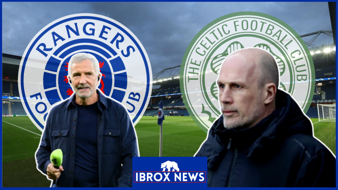 Graeme Souness, Philippe Clement, Rangers badge, Celtic badge