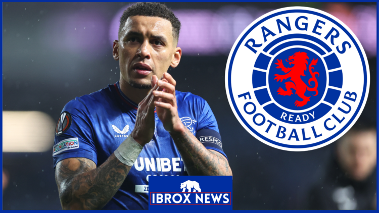 James Tavernier, Rangers badge