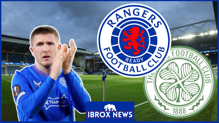 John Lundstram, Rangers badge, Celtic badge