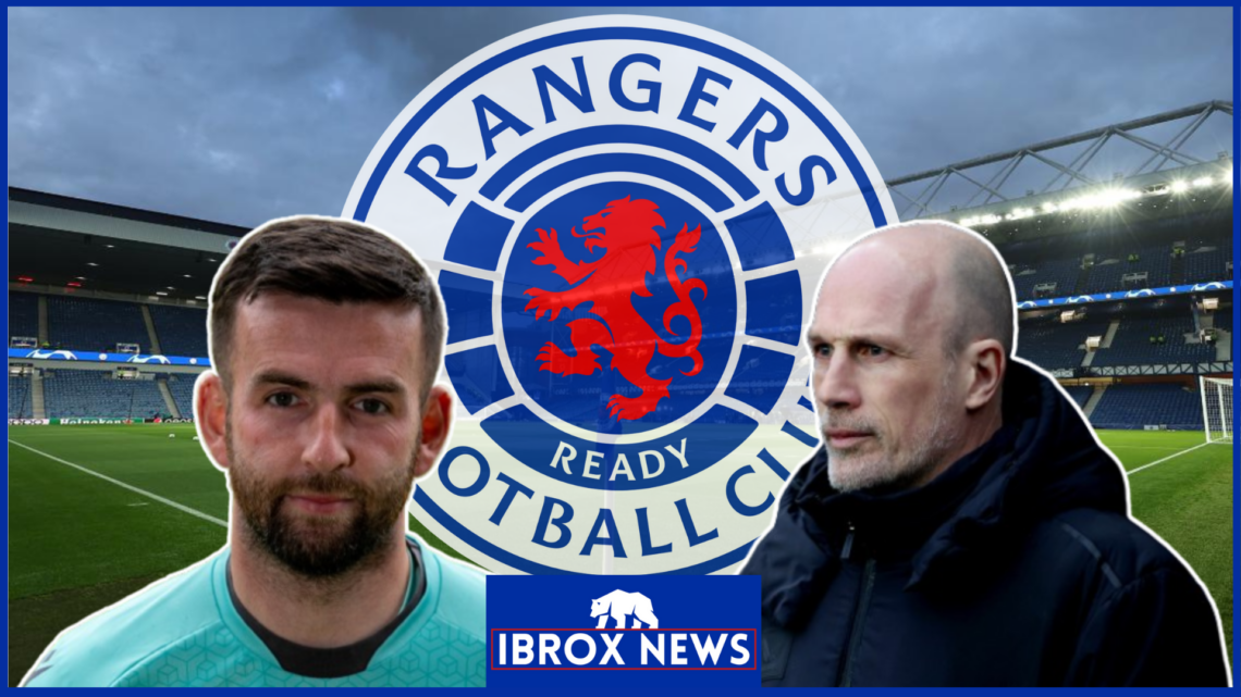 Liam Kelly, Philippe Clement, Rangers badge