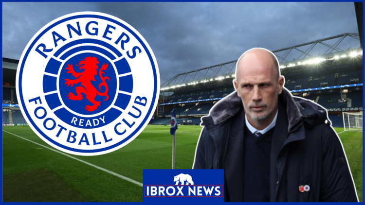 Philippe Clement, Rangers badge, Ibrox Stadium