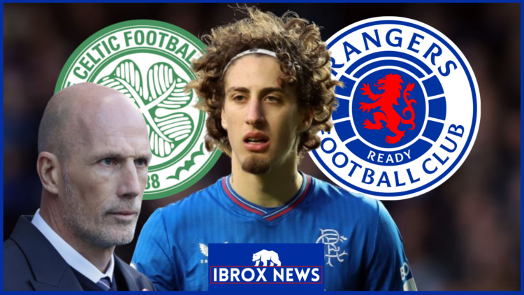Rangers Celtic Fabio Silva Philippe Clement