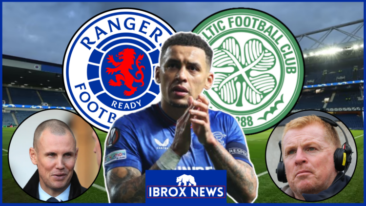 Rangers Celtic James Tavernier Kenny Miller Neil Lennon