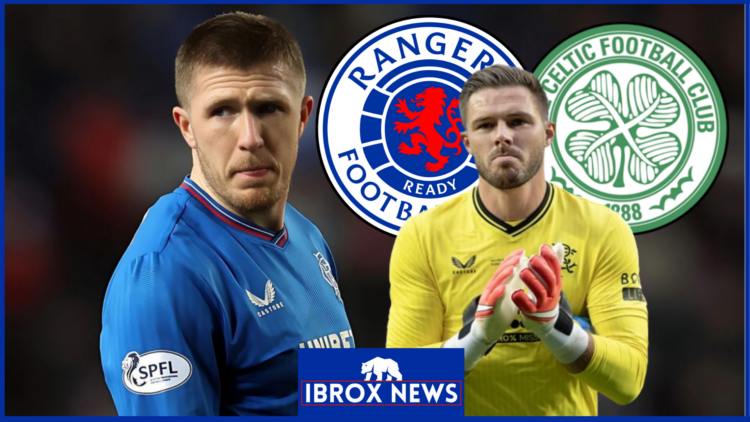 Rangers Celtic John Lundstram Jack Butland