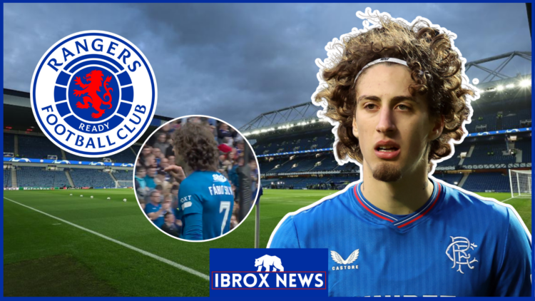 Rangers Fabio Silva Ibrox