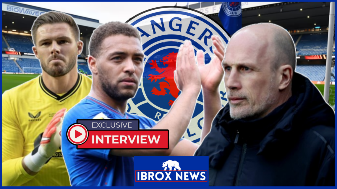 Rangers Jack Butland Cyriel Dessers Philippe Clement exclusive