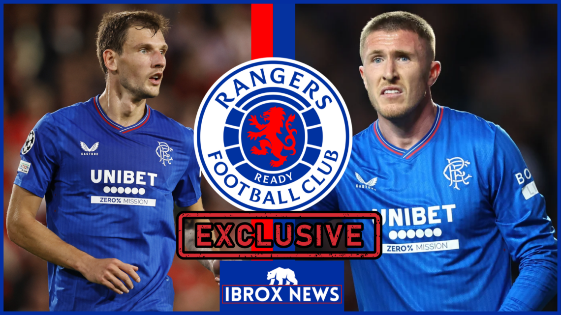 Rangers Borna Barisic John Lundstram