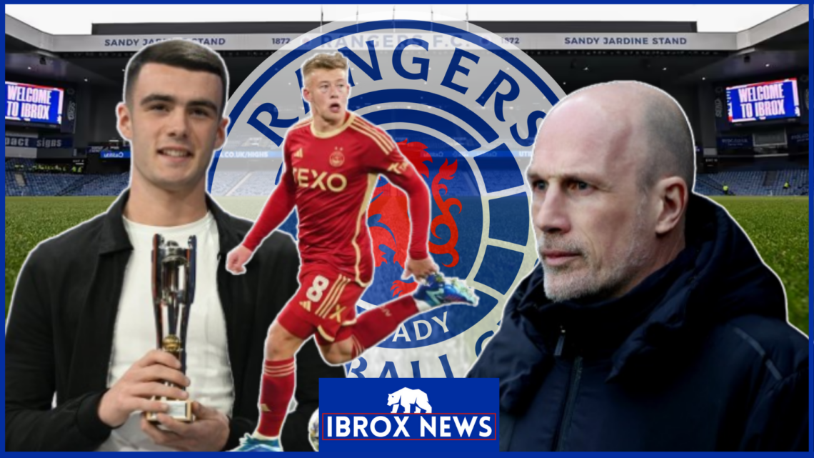 Rangers Philippe Clement Connor Barron Aberdeen Lennon Miller Motherwell