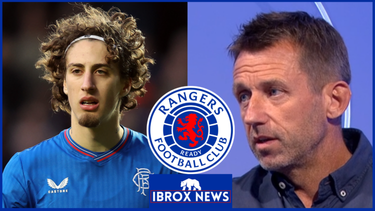 Fabio Silva, Neil McCann, Rangers badge