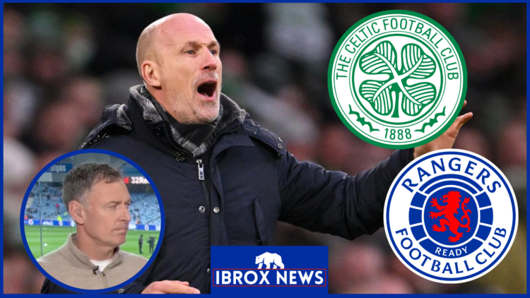 Celtic badge, Rangers badge, Chris Sutton, Philippe Clement