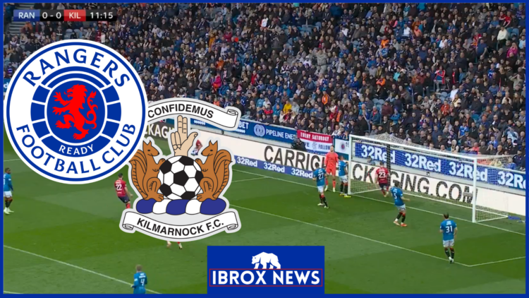 Rangers badge, Kilmarnock badge, James Tavernier