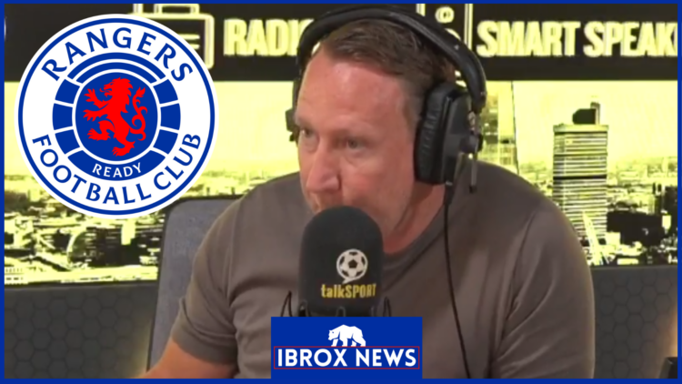 Ray Parlour, Rangers badge
