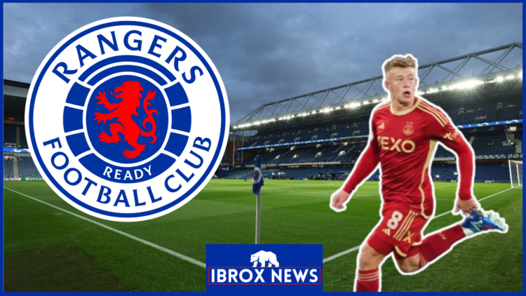 Connor Barron, Rangers badge