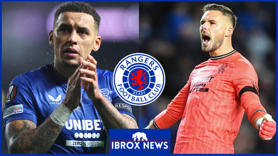 Rangers Jack Butland James Tavernier