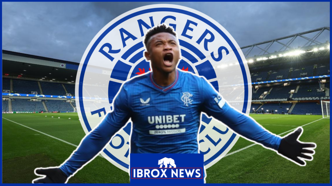 Oscar Cortes, Rangers badge