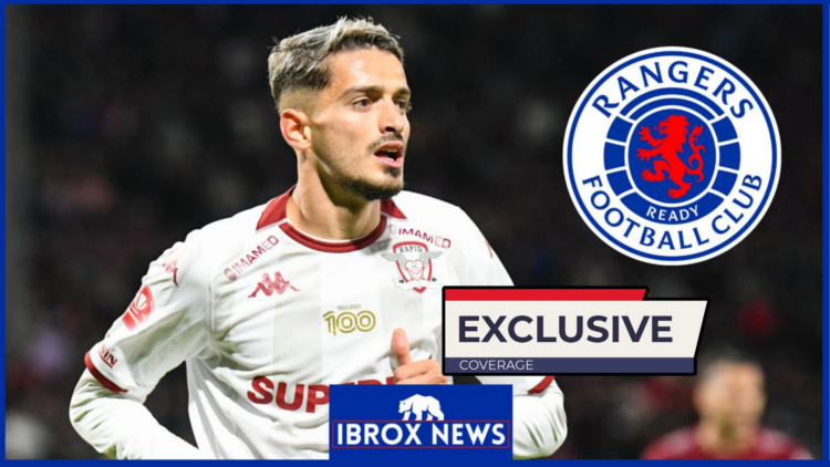 Rangers Albion Rrahmani exclusive