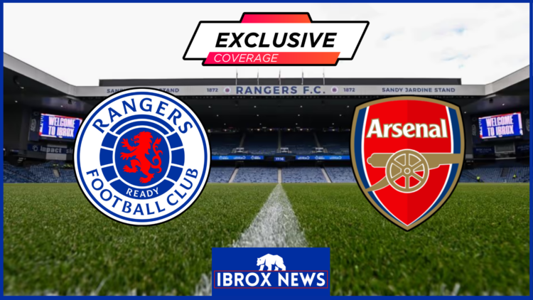 Rangers Arsenal exclusive