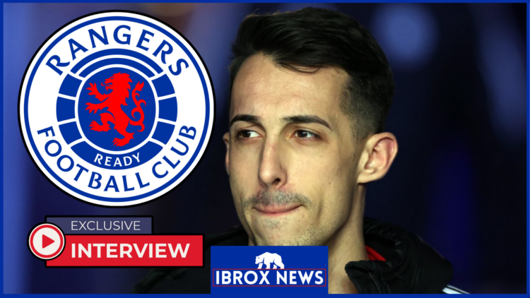 Rangers Bojan Miovski exclusive