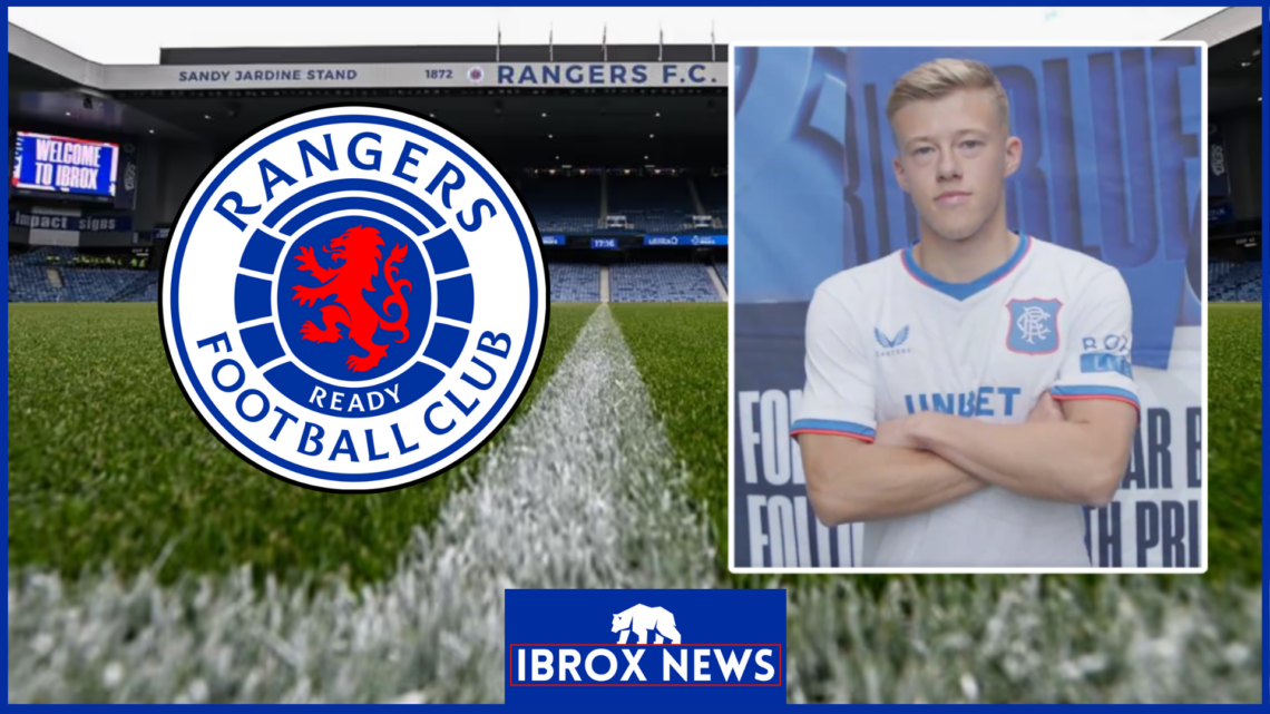 Rangers Connor Barron