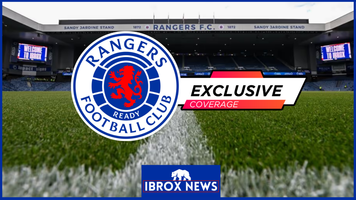 Rangers Ibrox exclusive